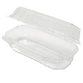 Pactiv Evergreen ClearView SmartLock Hinged Lid Container, 23 oz, 8.5 x 4 x 2.5, Clear, Plastic, 250/Carton