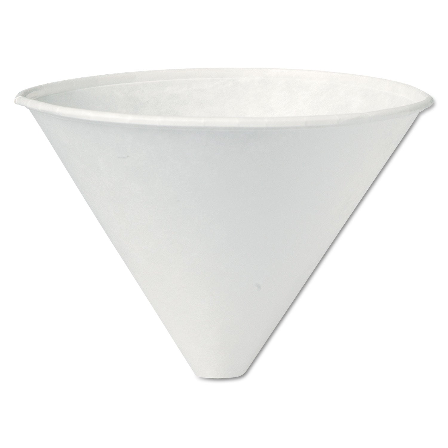 Dart Funnel-Shaped Medical and Dental Cups, Treated Paper, 6 oz, 250/Bag, 10/Carton