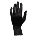 HOSPECO ProWorks GrizzlyNite Nitrile Gloves, Powder-Free, Large, Black, 100/Box, 10 Boxes/Carton