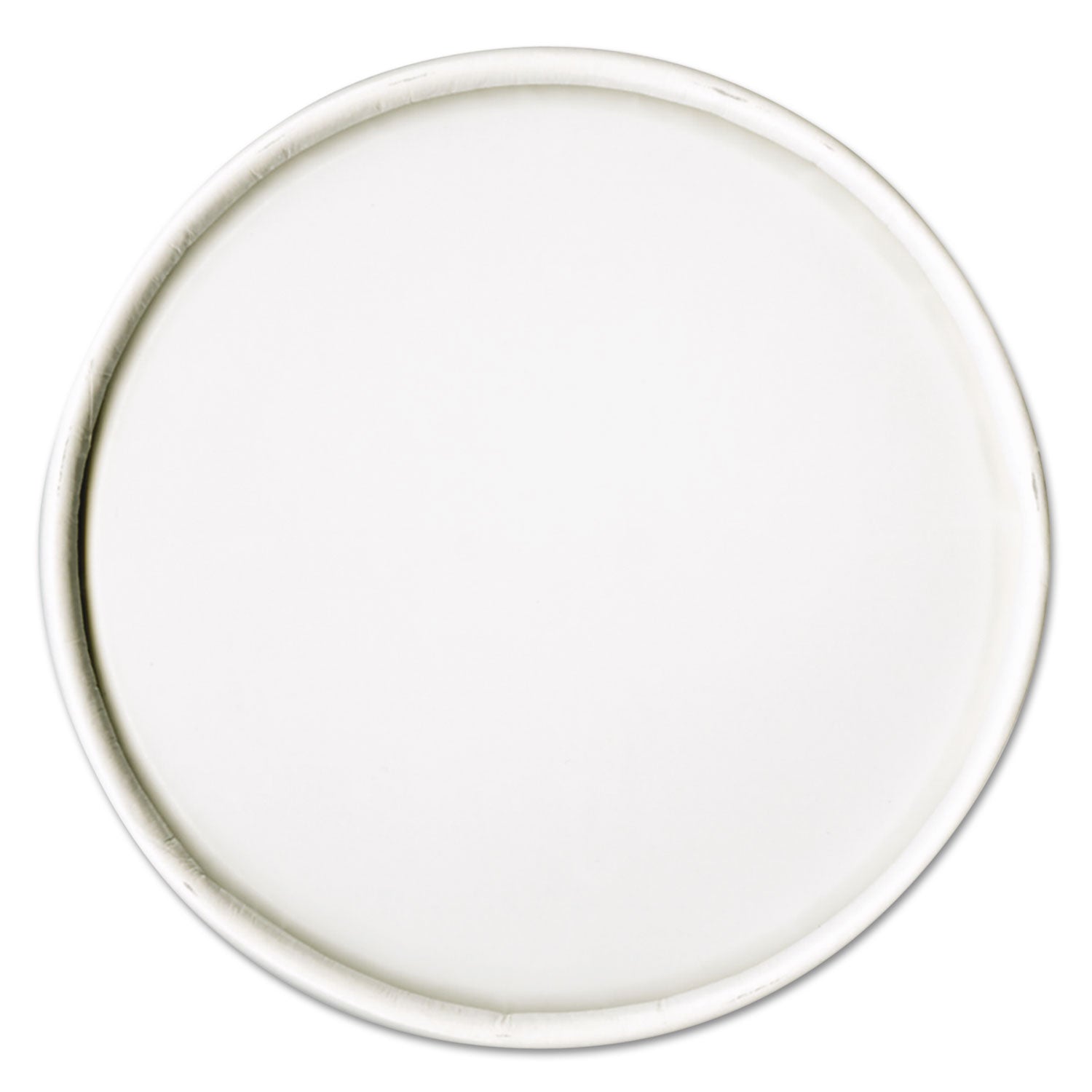 Dart Spiral-Wound Paper Hot Cup Lids, Fits 16 oz Cups, White, 25/Sleeve, 20 Sleeves/Carton