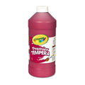 Crayola Premier Tempera Paint, Red, 16 oz Bottle