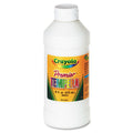 Crayola Premier Tempera Paint, White, 32 oz Bottle