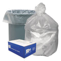Good 'n Tuff Waste Can Liners, 30 gal, 8 microns, 30" x 36", Natural, 500/Carton