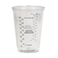 Dart Plastic Medical and Dental Cups, 10 oz, Clear, Graduated, 50/Bag, 20 Bags/Carton