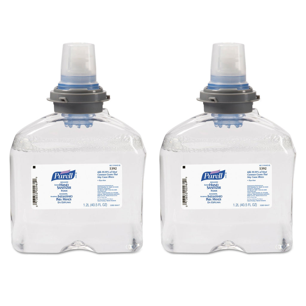PURELL Advanced TFX Refill Instant Foam Hand Sanitizer, 1,200 mL, Unscented