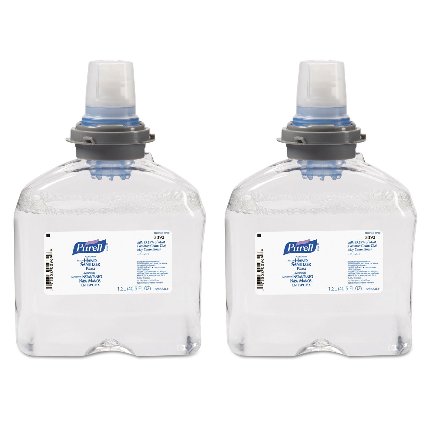 PURELL Advanced TFX Refill Instant Foam Hand Sanitizer, 1,200 mL, Unscented
