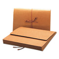 Smead Redrope Expanding Wallets, 3.5" Expansion, 1 Section, Cloth Tie Closure, Legal Size (9.5" x 14.75"), Redrope