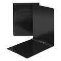 Smead Prong Fastener Premium Pressboard Report Cover, Two-Piece Prong Fastener, 2" Capacity,  8.5 x 11, Black/Black