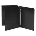 Smead Prong Fastener Premium Pressboard Report Cover, Two-Piece Prong Fastener 3" Capacity, 8.5 x 11, Black/Black