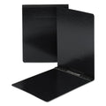 Smead Prong Fastener Premium Pressboard Report Cover, Two-Piece Prong Fastener, 2" Capacity, 8.5 x 11, Black/Black