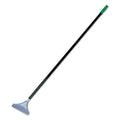 Unger Heavy-Duty Floor Scraper, 8" Blade, 5 ft Handle, Zinc Alloy Head