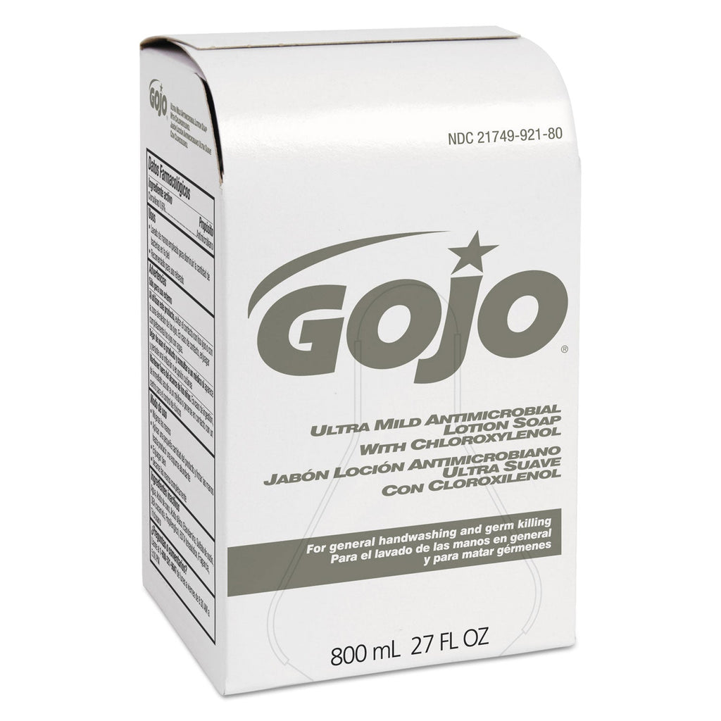 GOJO Ultra Mild Lotion Soap with Chloroxylenol Refill, Floral Balsam, 800 mL