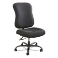 Safco Optimus High Back Big and Tall Chair, Fabric, Supports Up to 400 lb, 19" to 22" Seat Height, Black