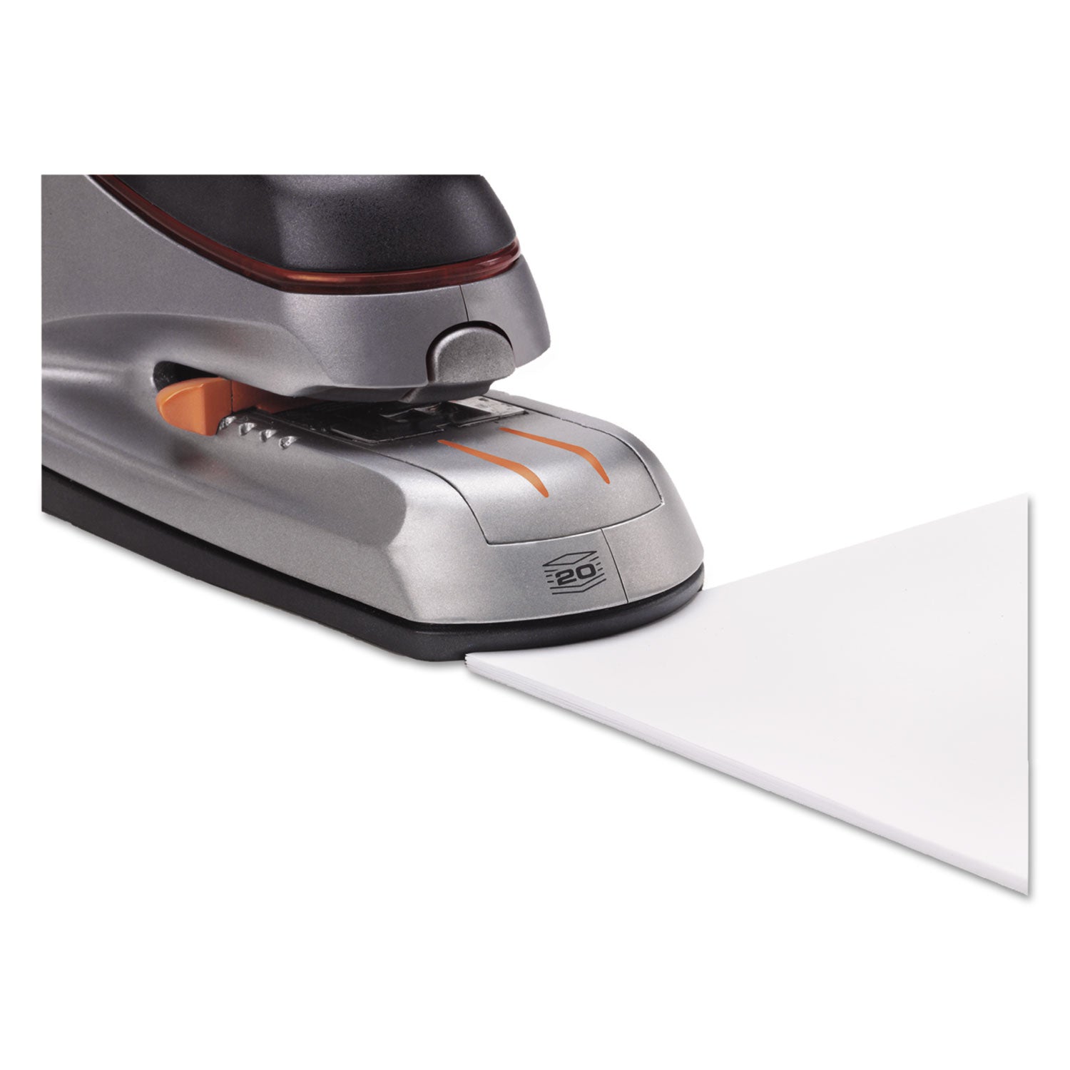 Swingline Optima 20 Electric Stapler, 20-Sheet Capacity, Silver