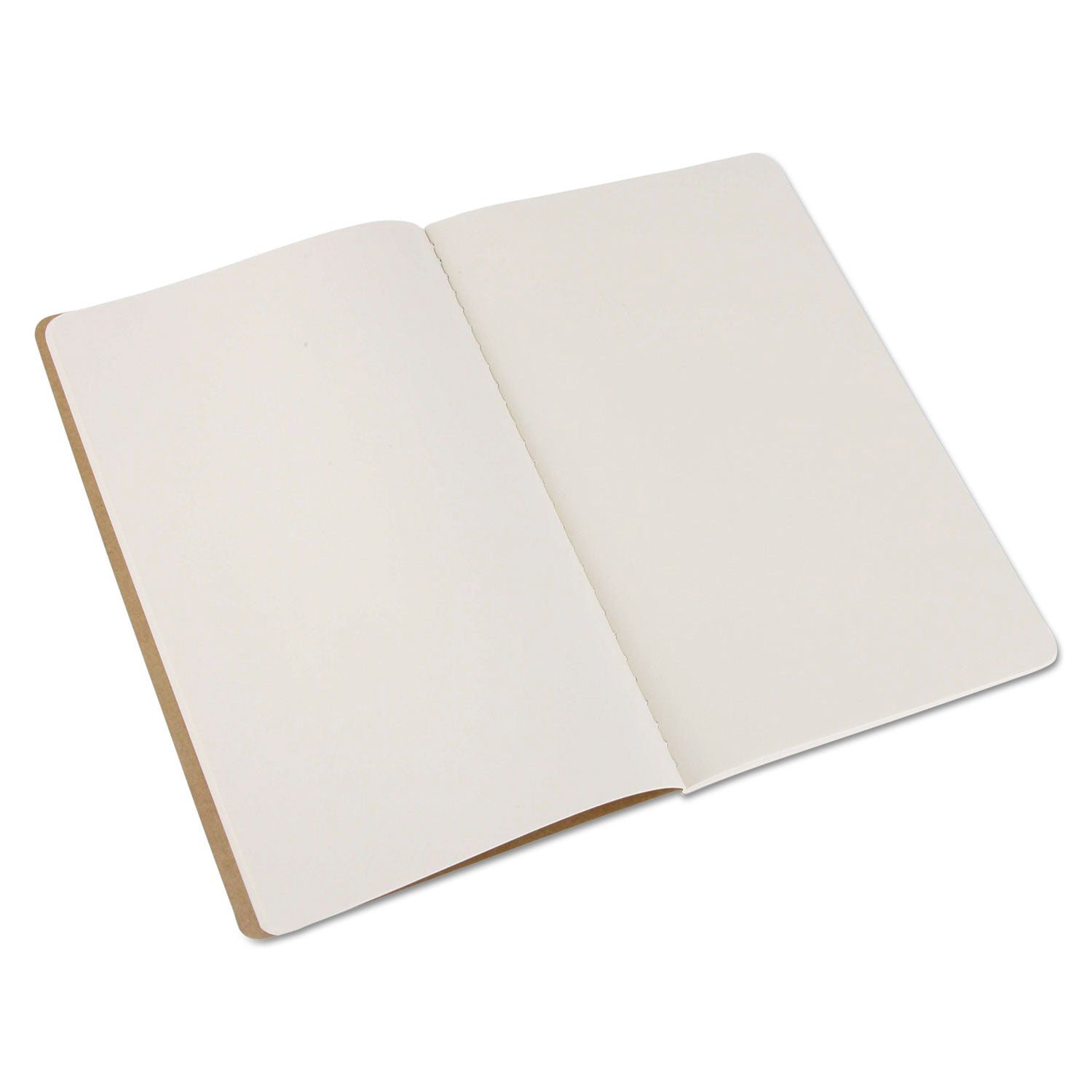 Moleskine Cahier Journal, 1 Subject, Unruled, Brown Kraft Cover, 8.25 x 5, 80 Sheets, 3/Pack