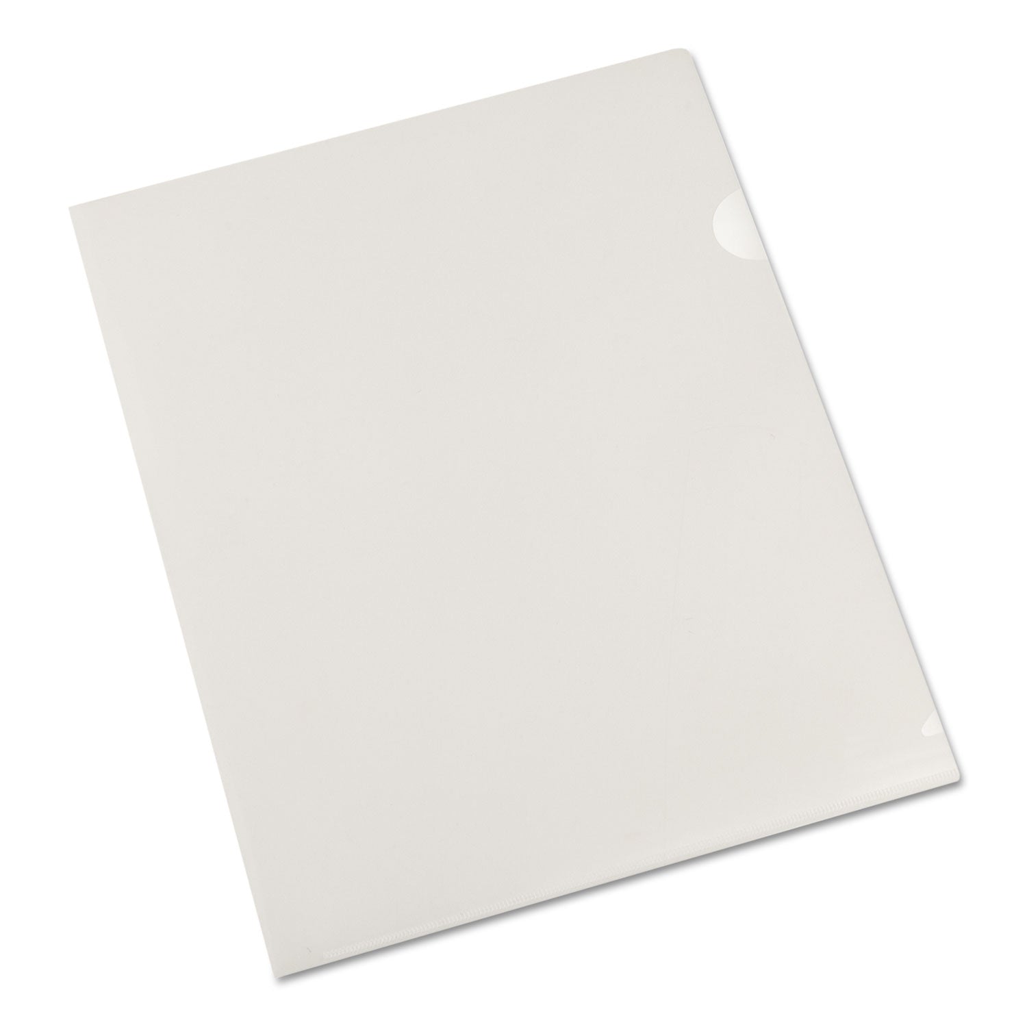 Universal Project Folders, Letter Size, Clear, 25/Pack