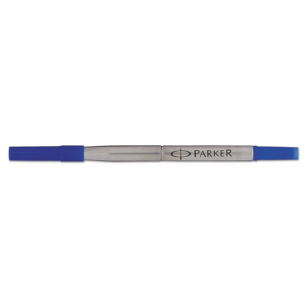 Parker Refill for Parker Roller Ball Pens, Fine Conical Tip, Blue Ink