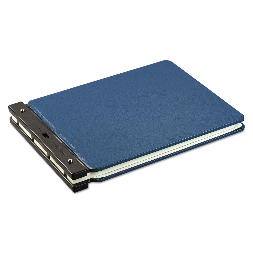 Wilson Jones Raven Vinyl-Guarded Post Binder, 2 Posts, 2" Capacity, 11 x 17, Light Blue