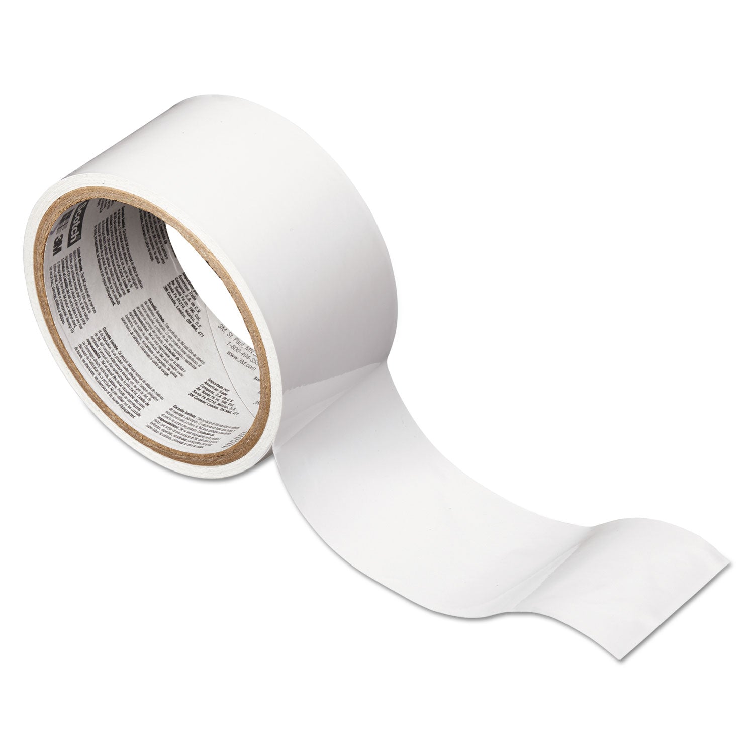 Scotch Dry Erase Tape, 3" Core, 1.88" x 5 yds, White