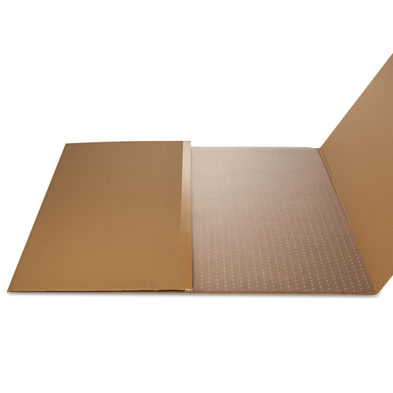 deflecto All Day Use Chair Mat - All Carpet Types, 46 x 60, Rectangle, Clear
