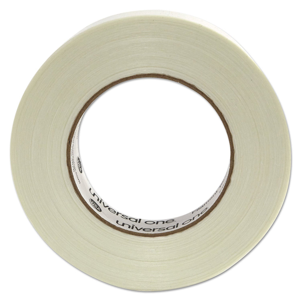 Universal 350# Premium Filament Tape, 3" Core, 24 mm x 54.8 m, Clear