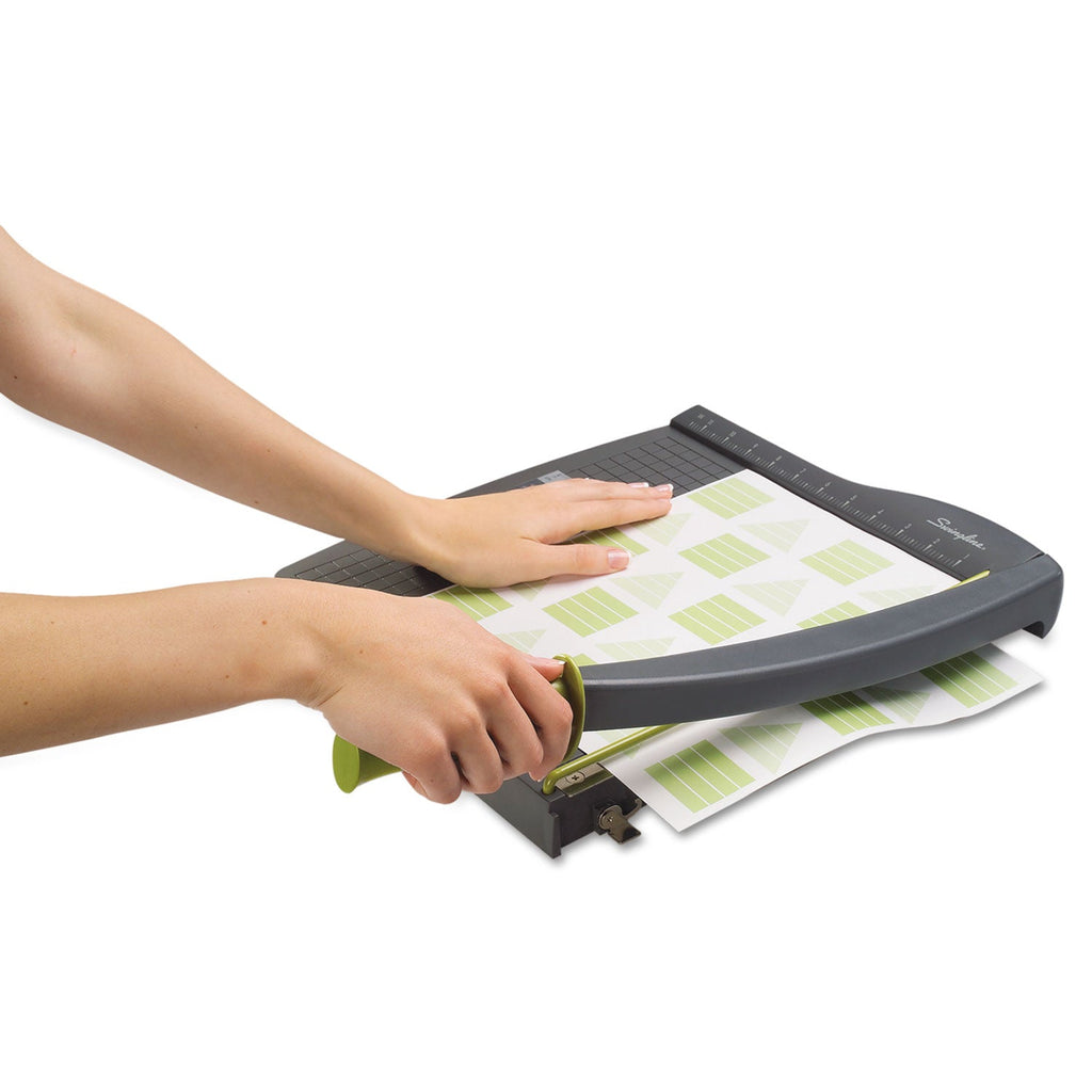 Swingline ClassicCut Lite Paper Trimmer, 10 Sheets, 12" Cut Length,  Durable Plastic Base, 13 x 19.5