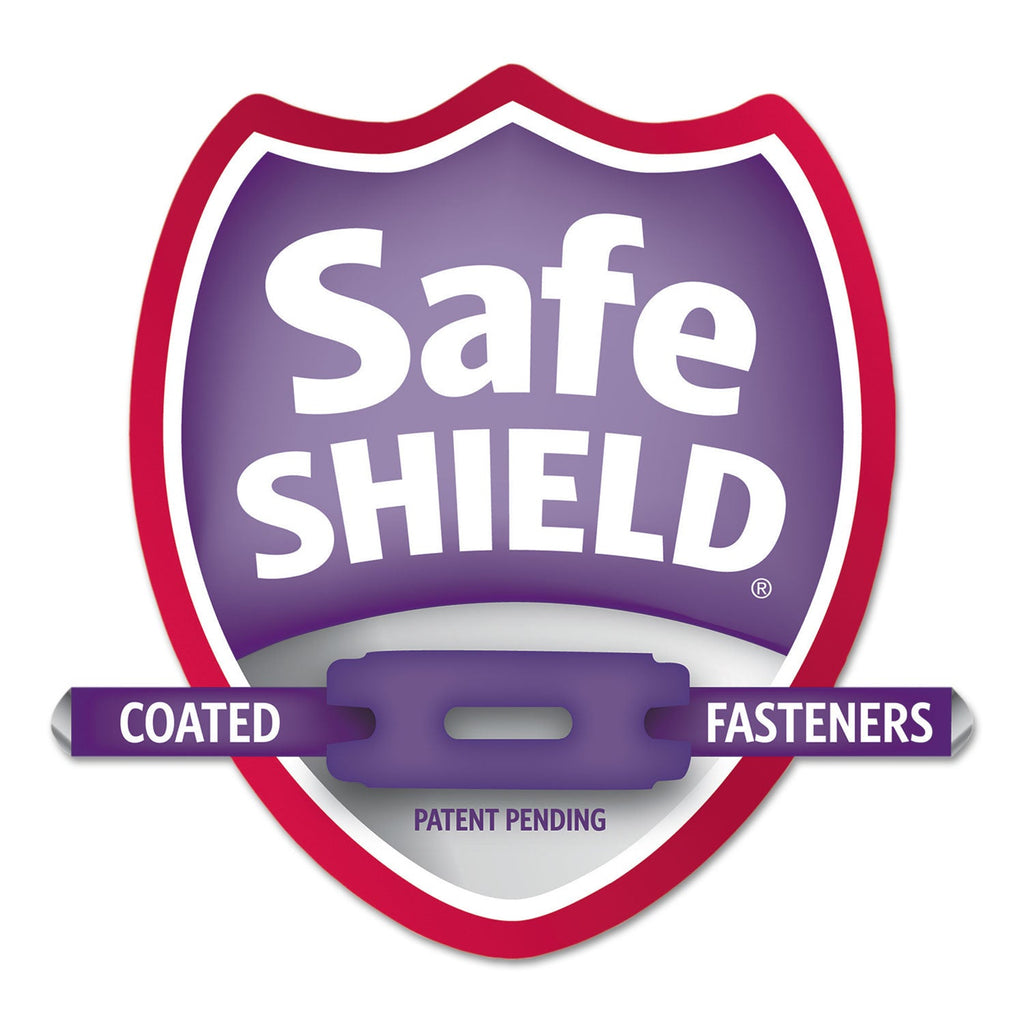 Smead Four-Section Pressboard Top Tab Classification Folders with SafeSHIELD Fasteners, 1 Divider, Letter Size, Bright Red, 10/Box