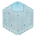 Fresh Products Wave 3D Urinal Deodorizer Screen, Ocean Mist Scent, Blue, 10 Screens/Box