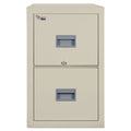 FireKing Patriot by FireKing Insulated Fire File, 1-Hour Fire Protection, 2 Legal/Letter File Drawers, Parchment, 17.75 x 25 x 27.75