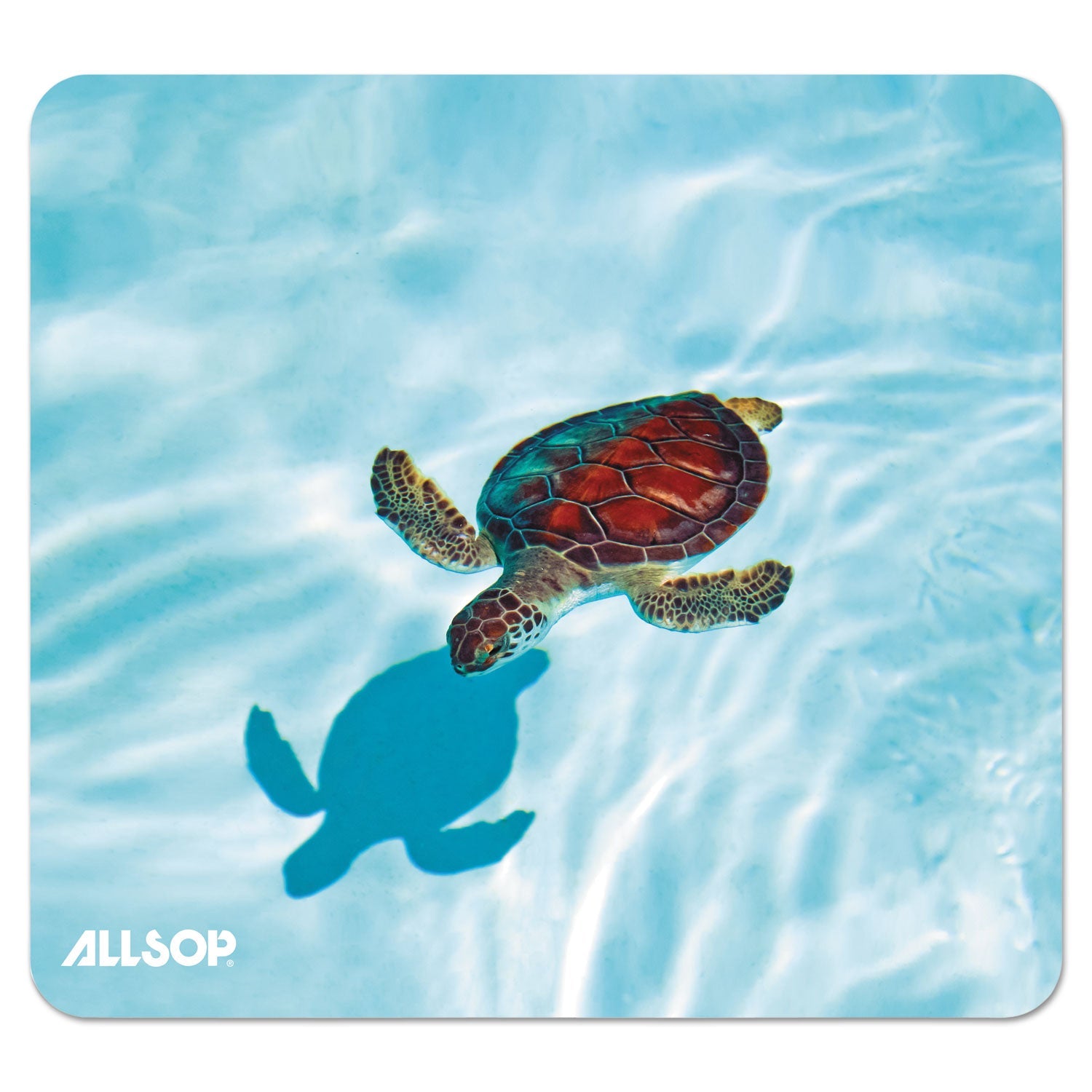 Allsop Naturesmart Mouse Pad, 8.5 x 8, Turtle Design
