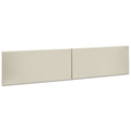 HON 38000 Series Hutch Flipper Doors For 72"w Open Shelf, 36w x 15h, Light Gray