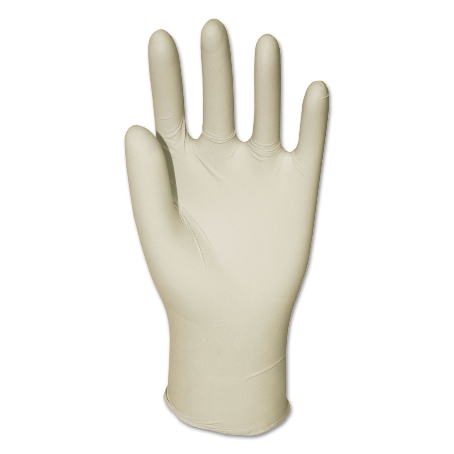 Boardwalk General-Purpose Latex Gloves, Natural, X-Large, Powder-Free, 4.4 mil, 100/Box