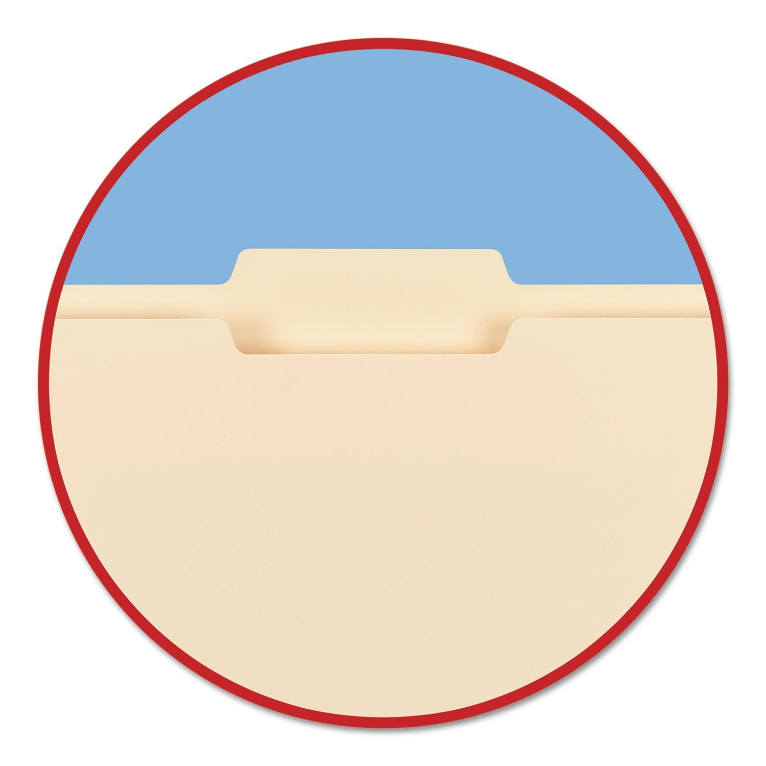 Smead 100% Recycled Manila Top Tab File Folders, 1/3-Cut Tabs: Assorted, Legal Size, 0.75" Expansion, Manila, 100/Box