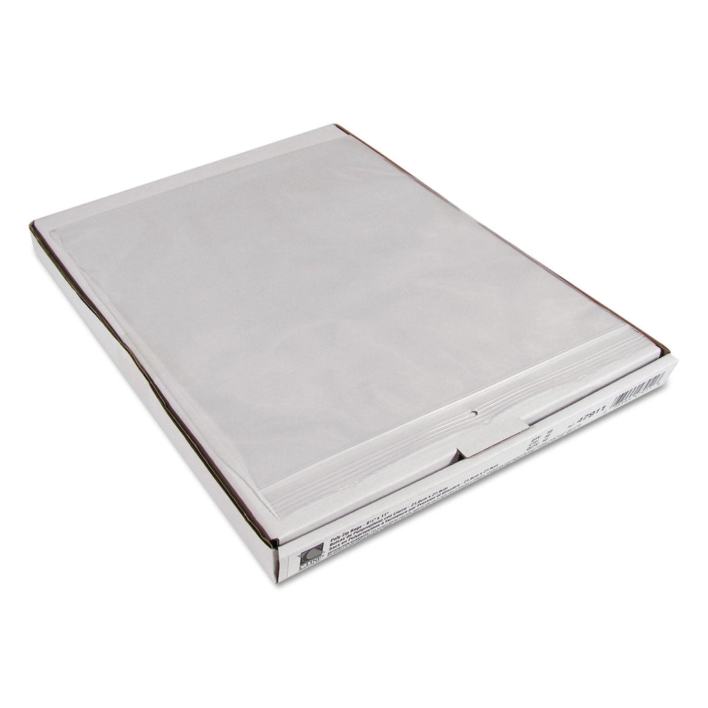 C-Line Heavyweight Industrial Poly Zip Bags, 8.5 x 11, 50/BX