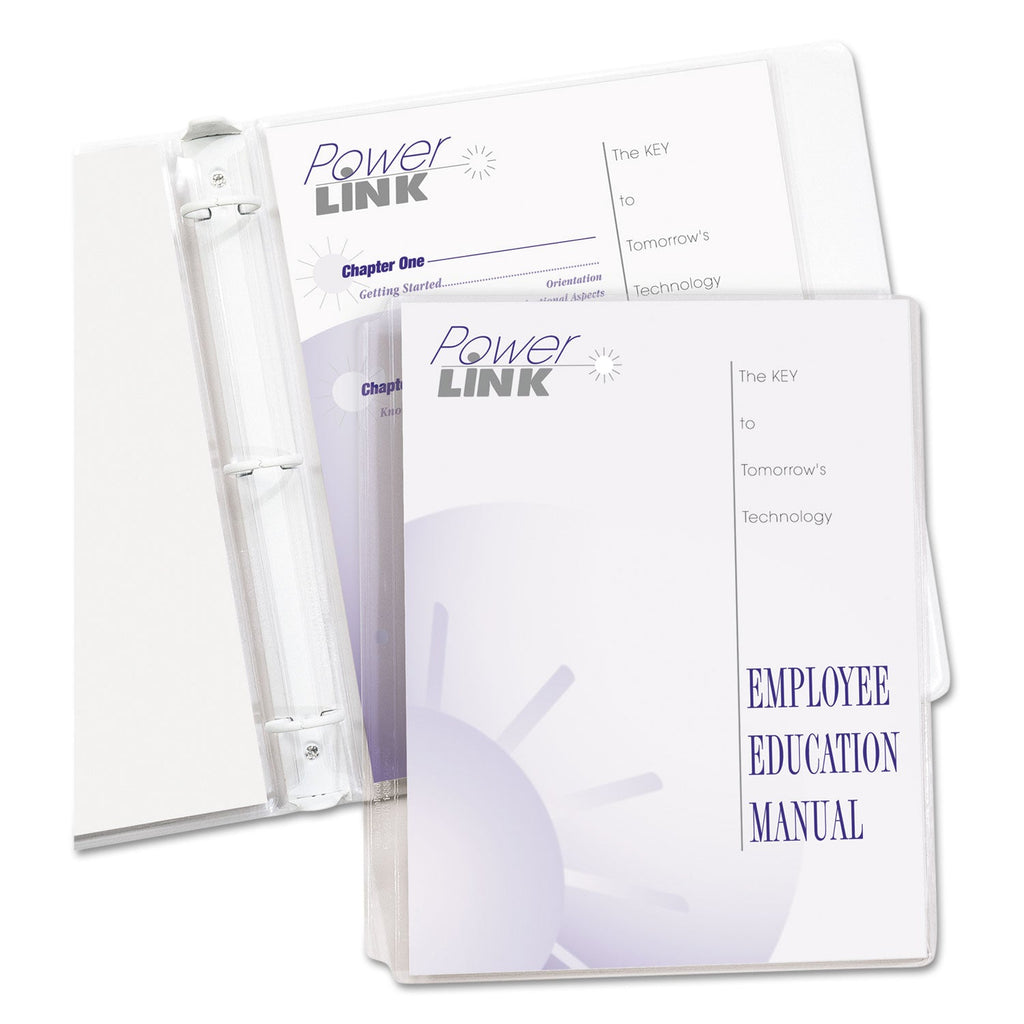 C-Line Super Heavyweight Vinyl Sheet Protectors, Clear, 2 Sheets, 11 x 8.5, 50/Box