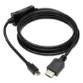 Tripp Lite Mini DisplayPort/Thunderbolt to HDMI Cable Adapter, 6 ft, Black