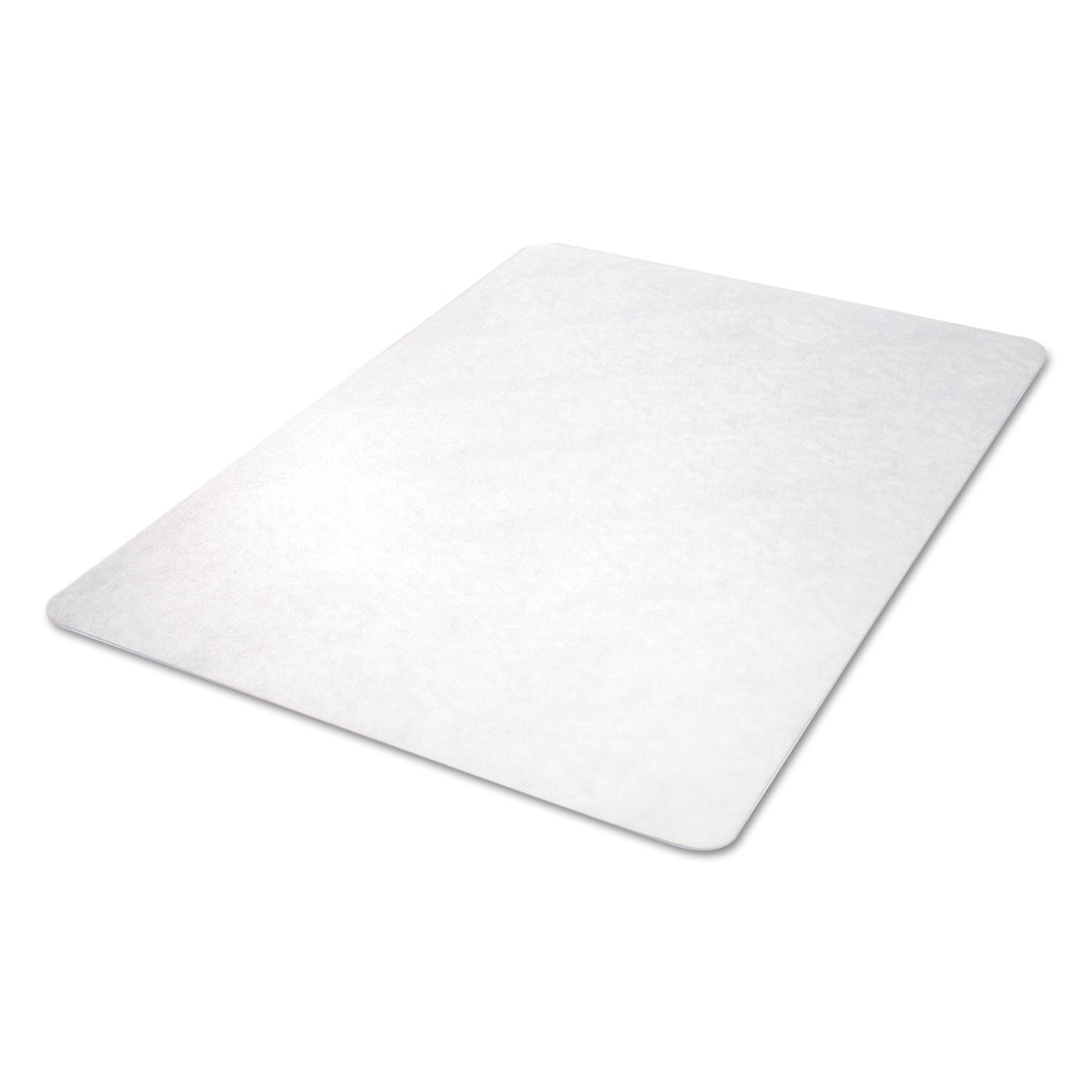 deflecto EconoMat All Day Use Chair Mat for Hard Floors, 45 x 53, Clear