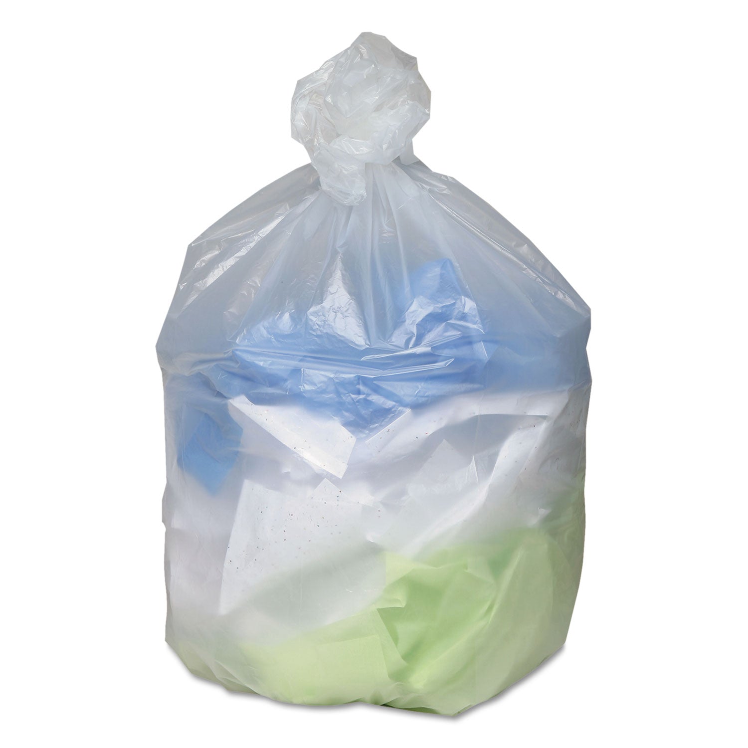 Ultra Plus Can Liners, 33 gal, 11 microns, 33" x 40", Natural, 500/Carton