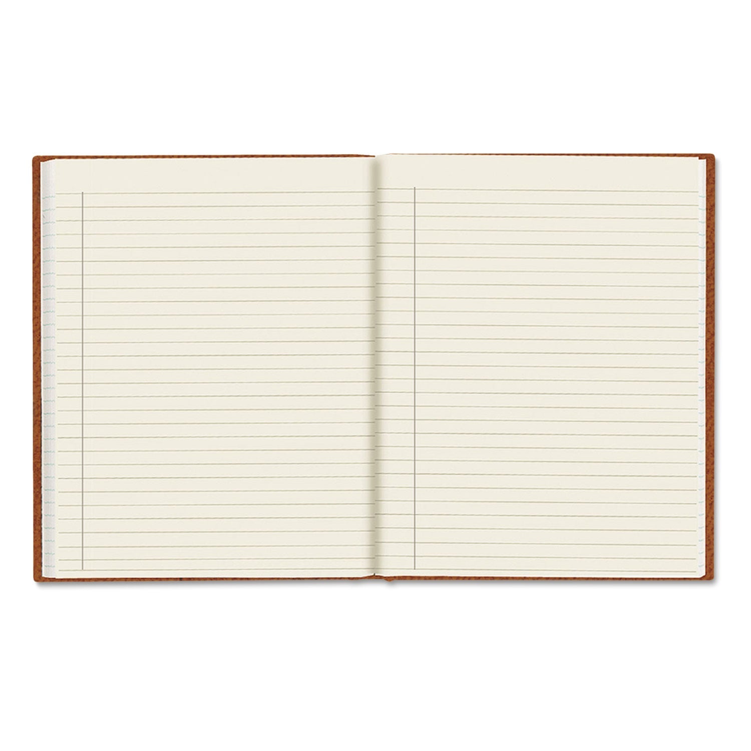 Blueline Da Vinci Notebook, 1 Subject, Medium/College Rule, Tan Cover, 9.25 x 7.25, 75 Sheets