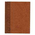 Blueline Da Vinci Notebook, 1 Subject, Medium/College Rule, Tan Cover, 11 x 8.5, 75 Sheets