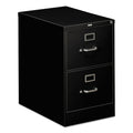 HON 310 Series Vertical File, 2 Legal-Size File Drawers, Black, 18.25" x 26.5" x 29"