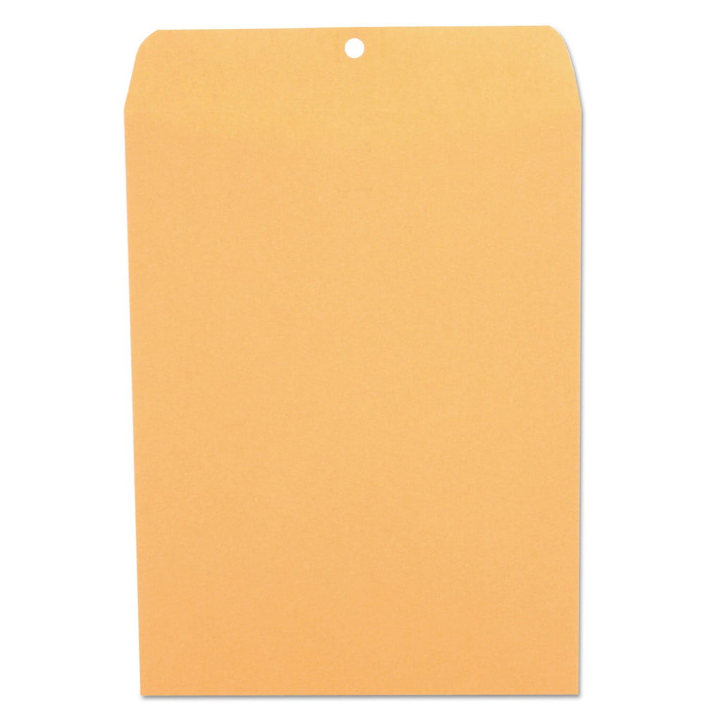 Universal Kraft Clasp Envelope, #90, Square Flap, Clasp/Gummed Closure, 9 x 12, Brown Kraft, 100/Box