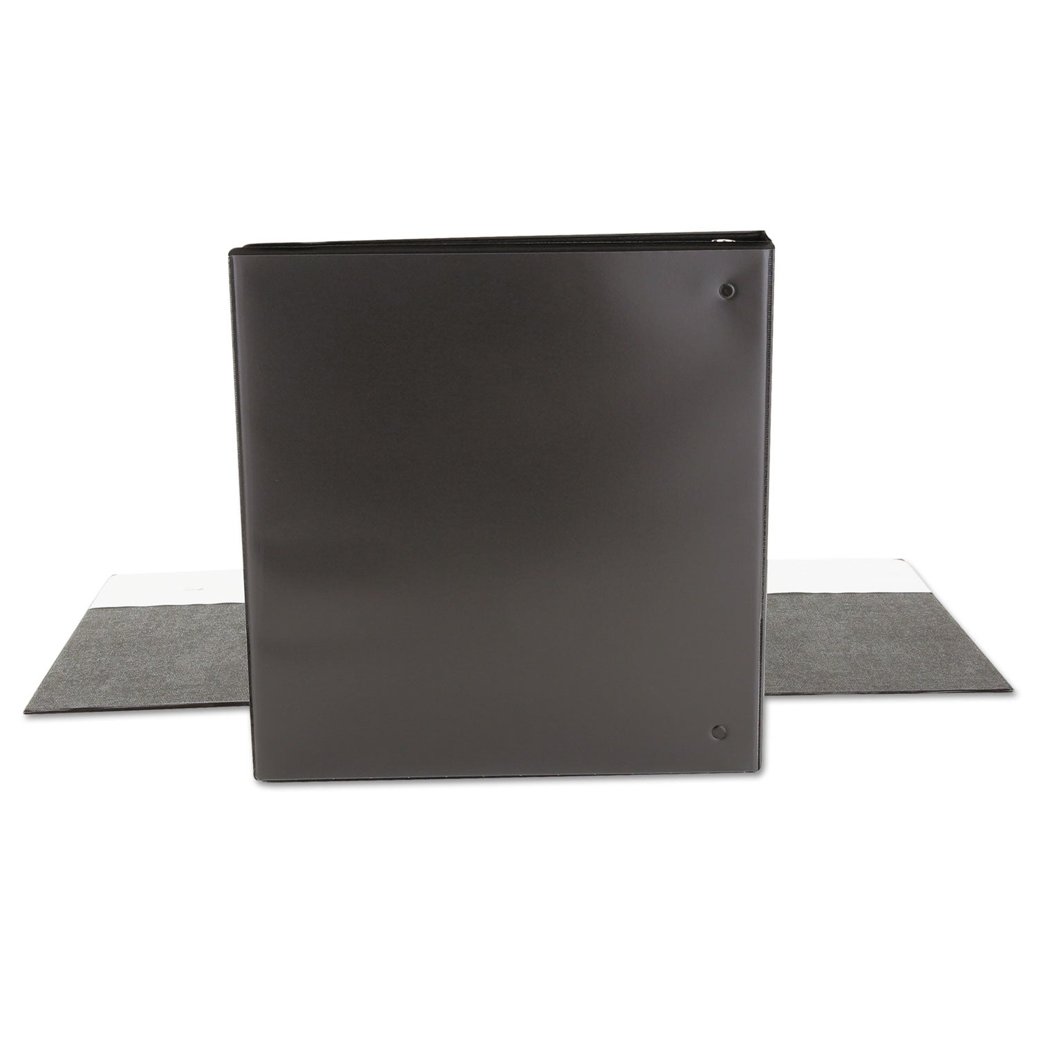 Universal Economy Round Ring View Binder, 3 Rings, 1.5" Capacity, 11 x 8.5, Black