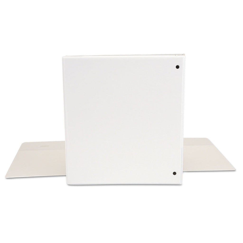 Universal Economy Round Ring View Binder, 3 Rings, 1" Capacity, 11 x 8.5, White