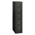 HON 310 Series Vertical File, 5 Letter-Size File Drawers, Charcoal, 15" x 26.5" x 60"