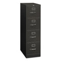 HON 310 Series Vertical File, 4 Letter-Size File Drawers, Charcoal, 15" x 26.5" x 52"