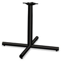 HON Single Column Steel Base, 36w x 36d x 27.88h, Black