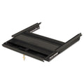 HON Center Drawer, Use with 38000 Series, Stationmaster, Metal, 19w x 14.75d x 3h, Charcoal