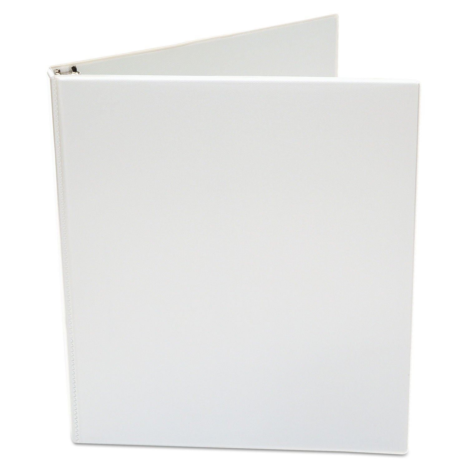 Universal Economy Round Ring View Binder, 3 Rings, 0.5" Capacity, 11 x 8.5, White