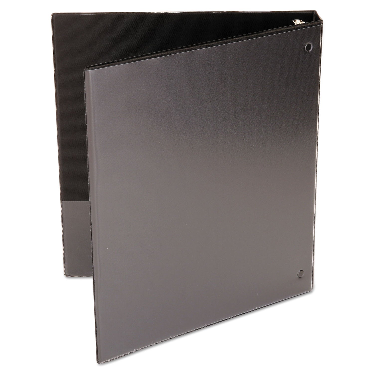Universal Economy Round Ring View Binder, 3 Rings, 1" Capacity, 11 x 8.5, Black
